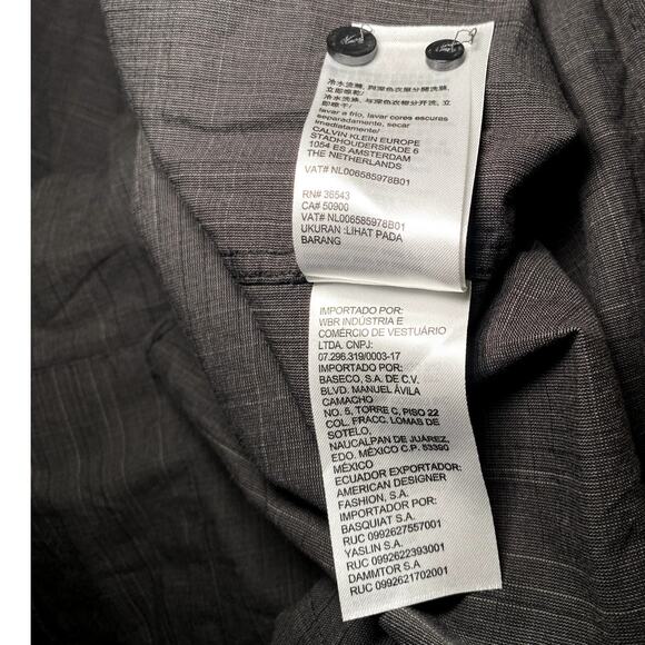 Calvin Klein Men's Grey Dress Shirt - Excellent Condition - Picture 11 of 15
